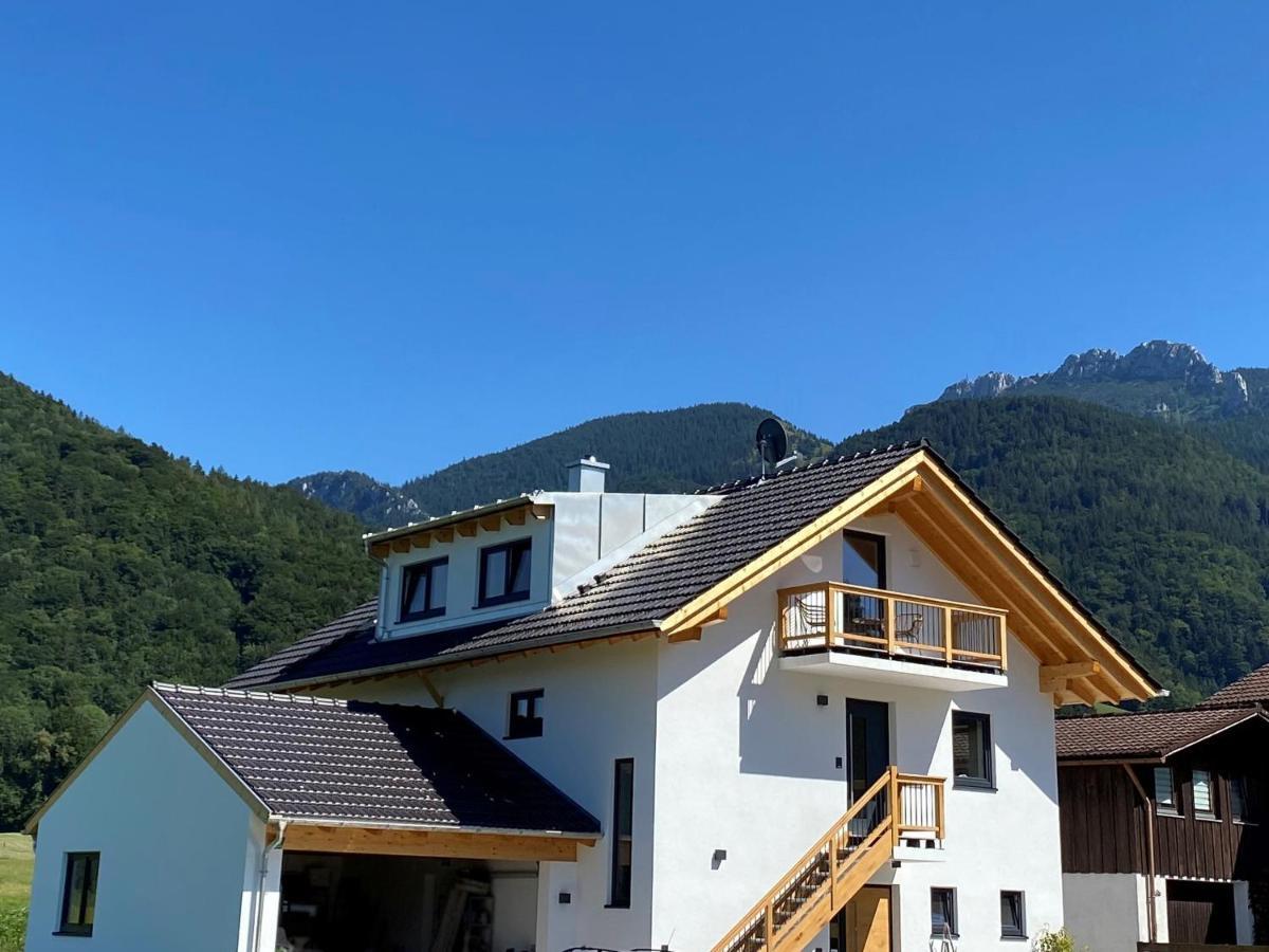 Ferienwohnung Bergblick Loft Aschau im Chiemgau Bagian luar foto