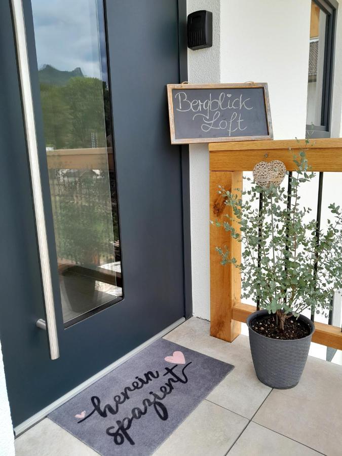 Ferienwohnung Bergblick Loft Aschau im Chiemgau Bagian luar foto